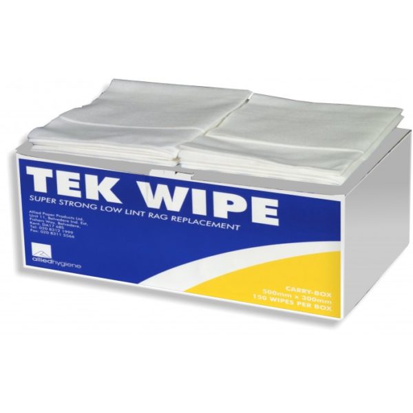Tek Wipes Dispenser Box White - 1 box